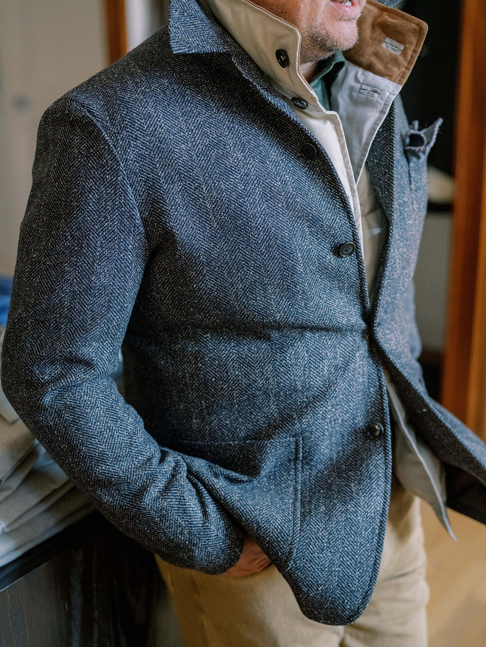 Ravazzolo Brown City Coat