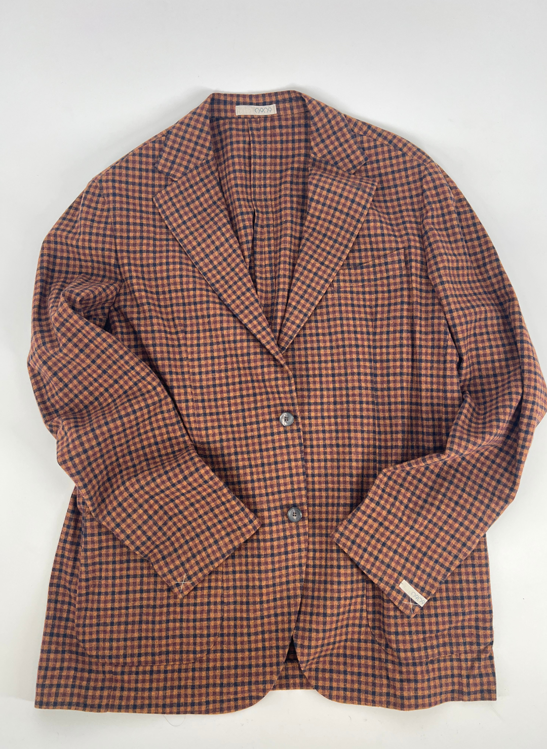 Oxford Shop Light Brown Plaid Sport Coat