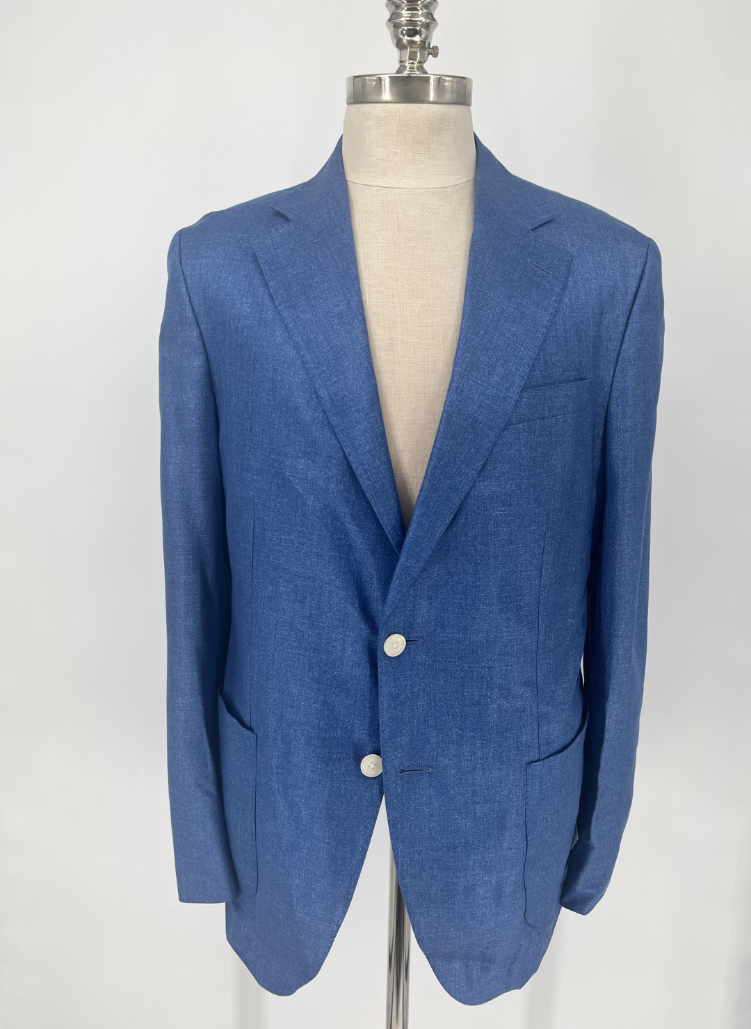 Blue Silk Soft Jacket