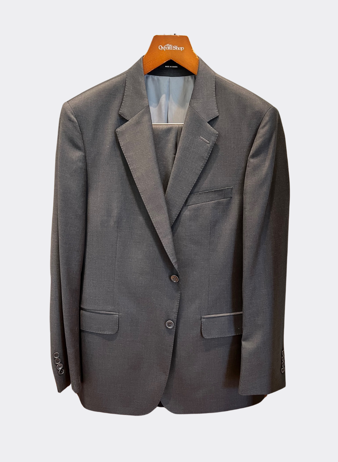 The Oxford Shop Charcoal Suit