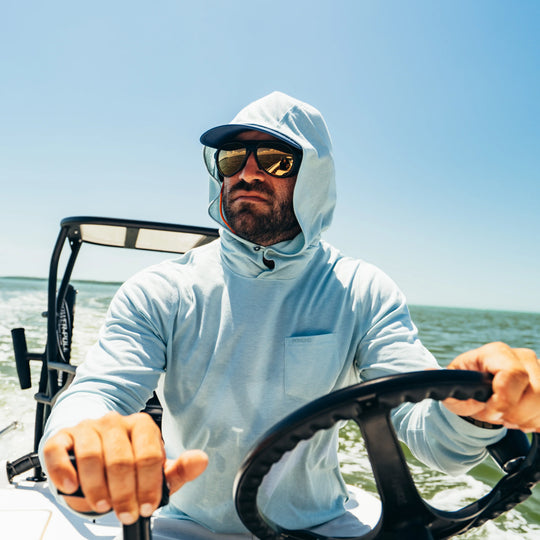 Bent Hook Hoodie in Salty Teal