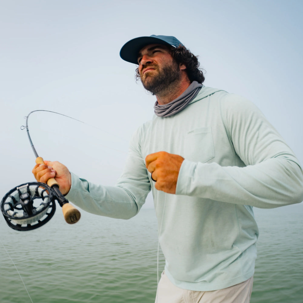 Poncho Performance Hoodie - Sea Grass