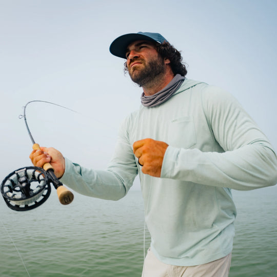 Poncho Performance Hoodie - Sea Grass