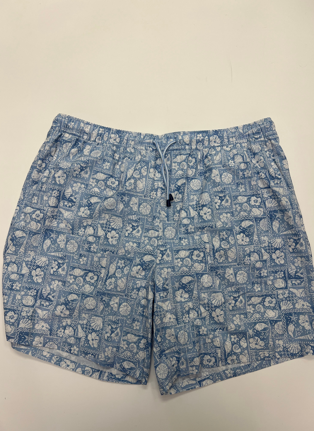 Peter Millar Blue Shell Swim Trunks