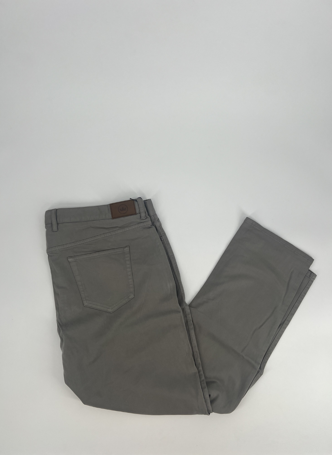 Sateen 5-Pocket Pant in Gale Grey