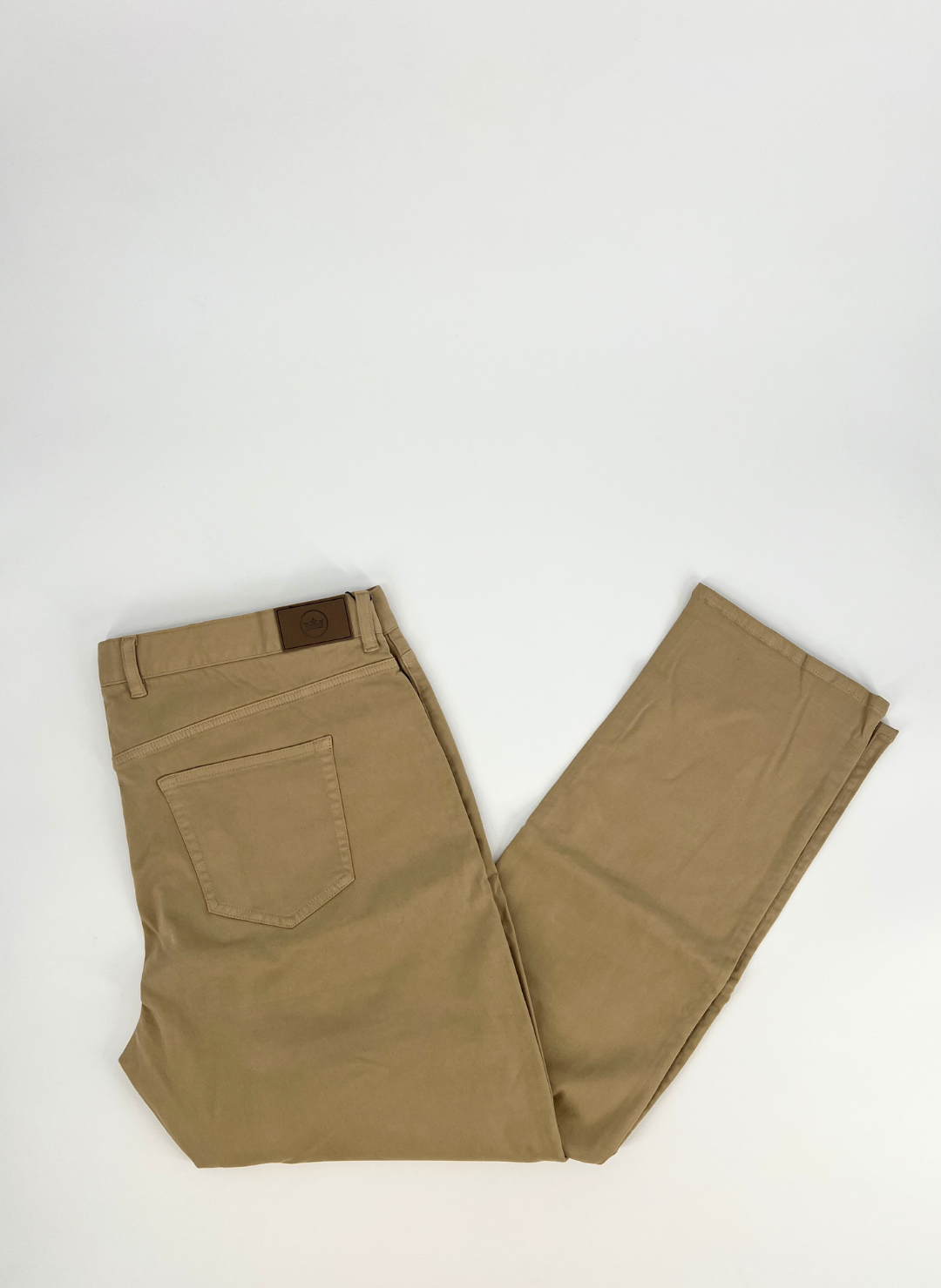 Sateen 5-Pocket Pant in Peanut