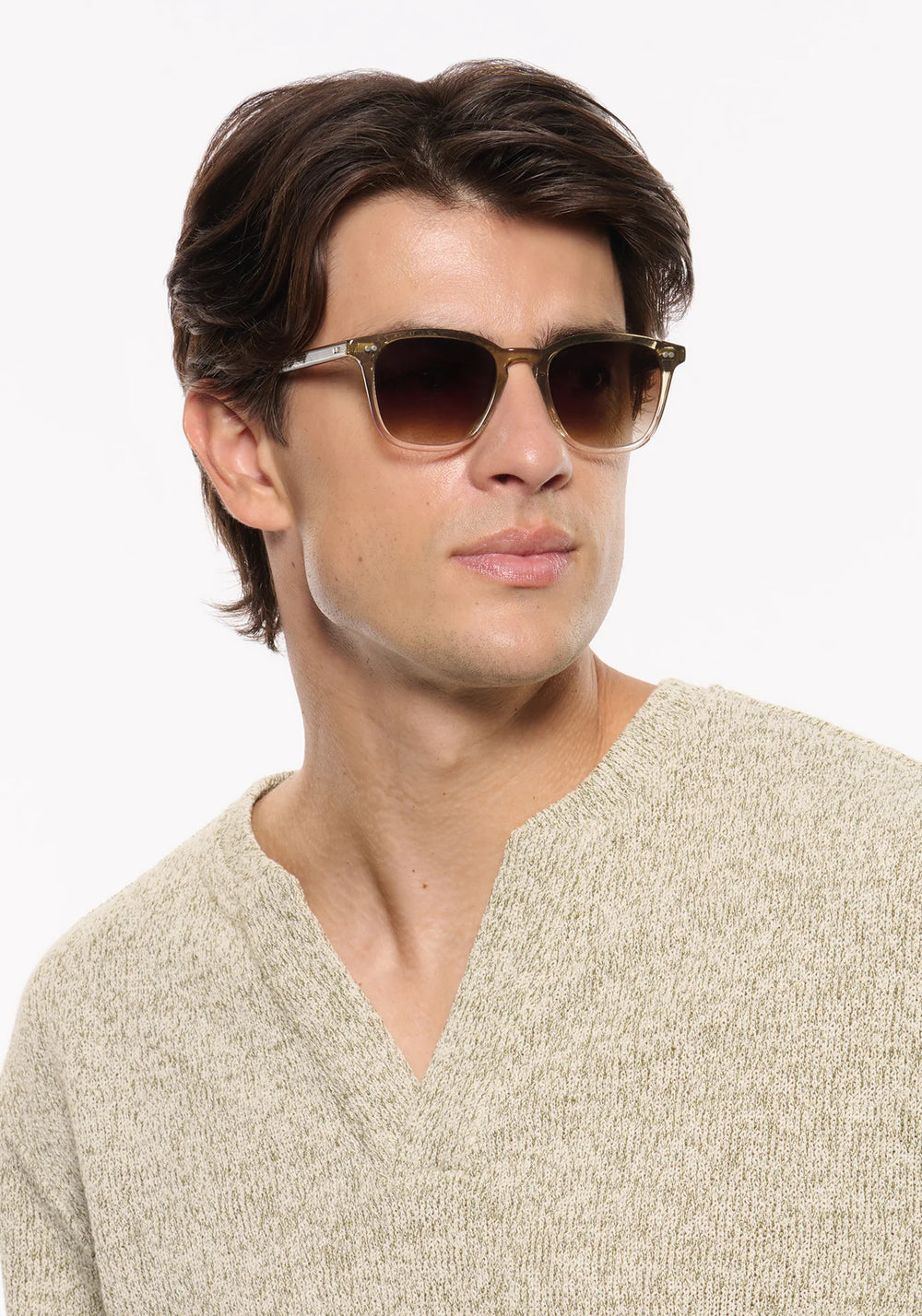 Pierce Sunglasses In Sandstone