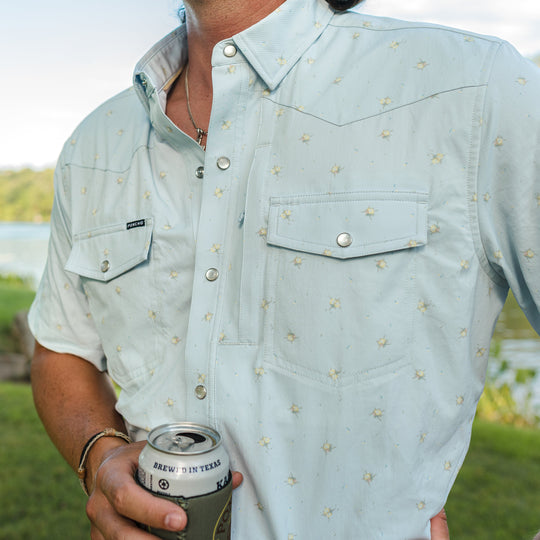 Poncho Bonito Slim Fit Short Sleeve Western Shirt