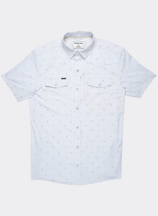 Poncho Bonito Slim Fit Short Sleeve Western Shirt