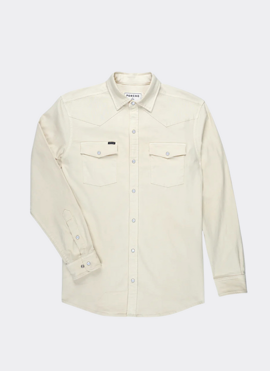 Poncho Merle Denim Shirt