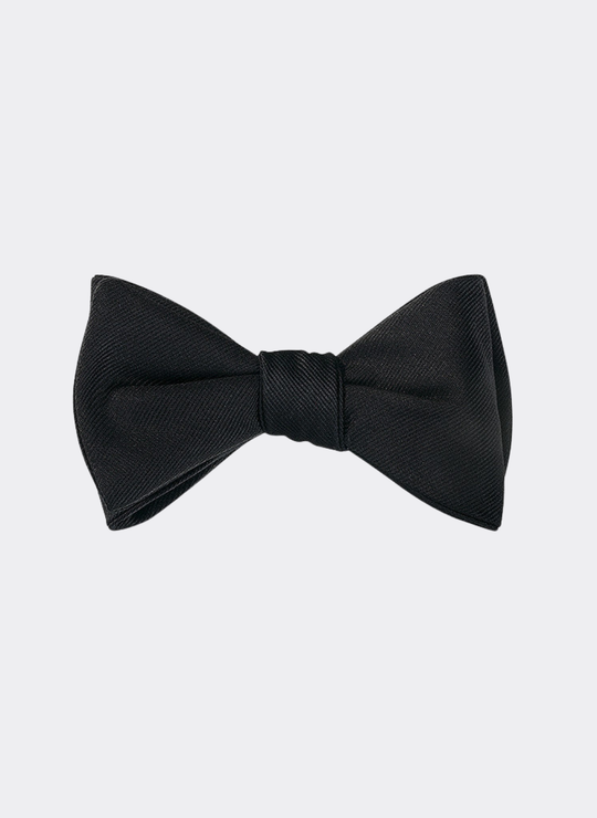 R. Hanauer Formal Black Bow Tie - Self Tie