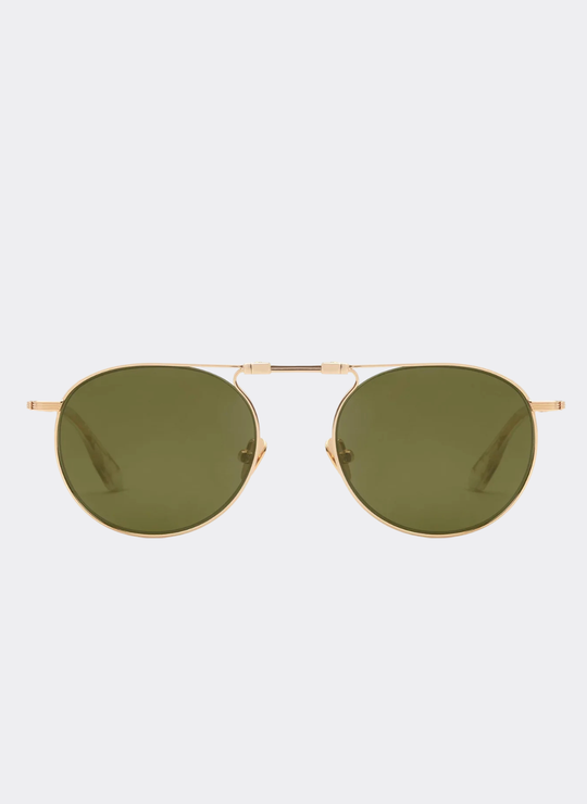 Rampart Fold In 18K Polarized Sunglasses