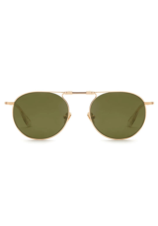 Rampart Fold In 18K Polarized Sunglasses