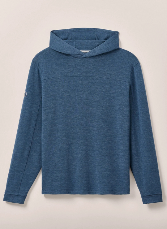 Johnnie-O Remmy Lightweight Performance Hoodie In Lake