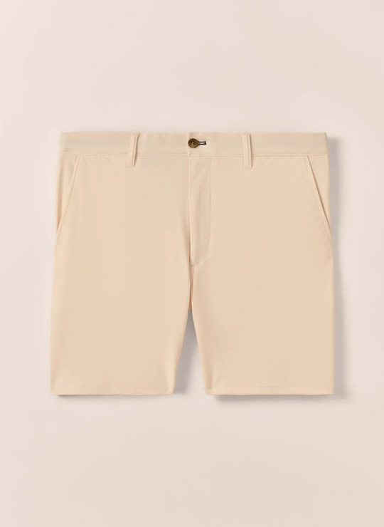 Johnnie-O Jupiters Stretch Cotton Performance Shorts In Sand