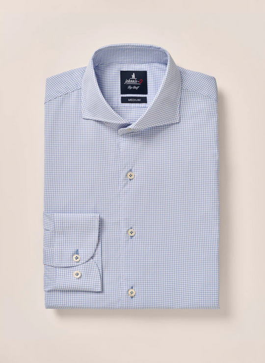 Johnnie-O Schwartz Top Shelf Button Up Shirt In Malibu