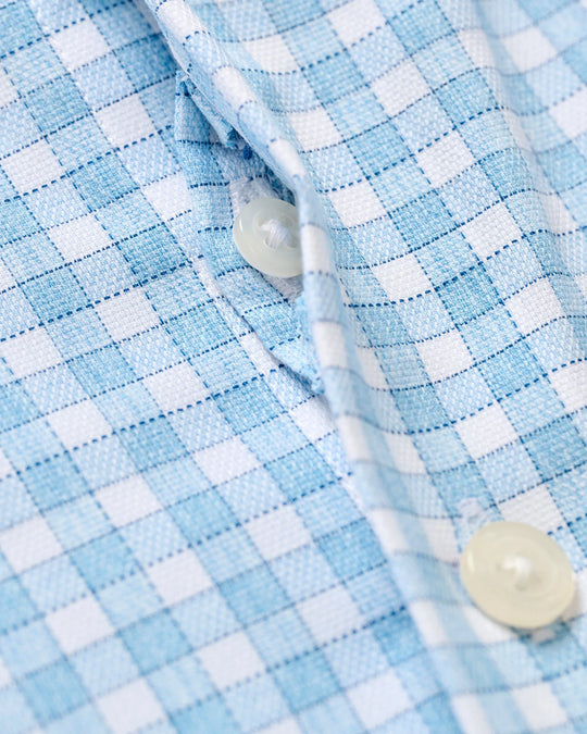 Johnnie-O Westwood Performance Button Up Shirt In Malibu
