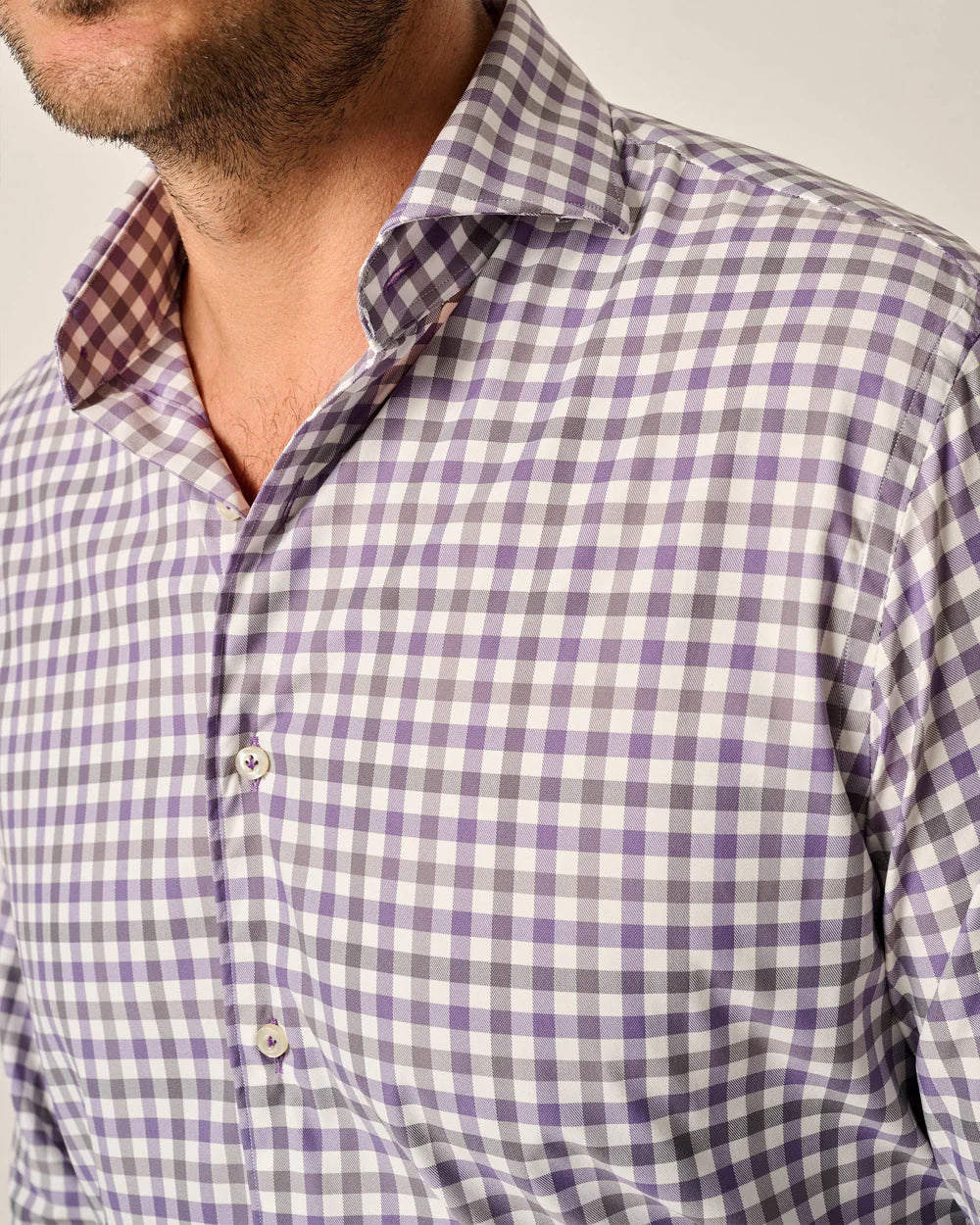 Top Shelf Button Down Shirt - Beryl in Vino