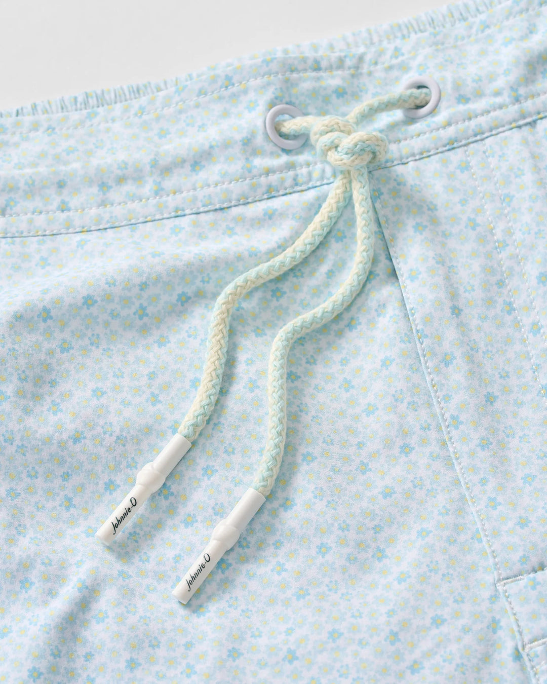 Anemone Half Elastic 7" Swim Trunks In White