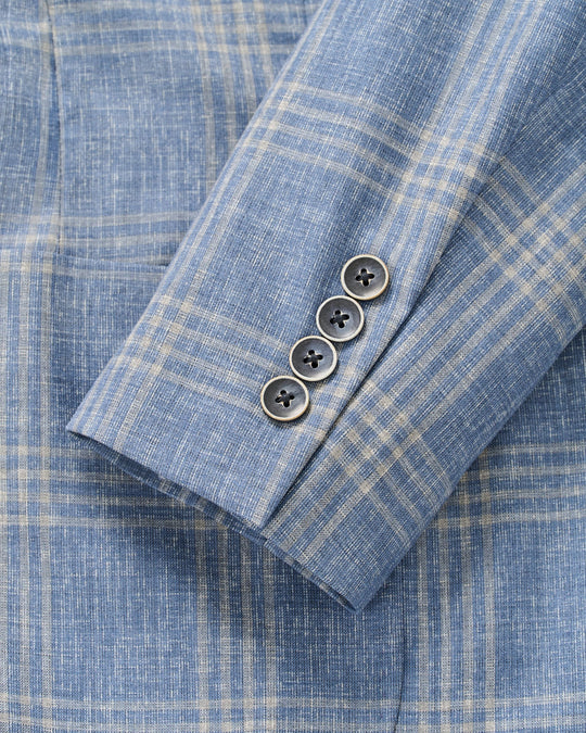 Barney Top Shelf Woven Sport Coat In Malibu