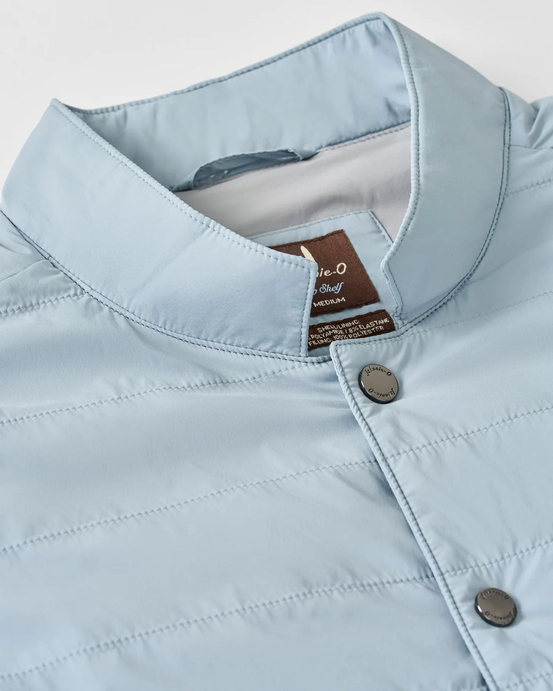 Bauer Quilted Vest In Steel Blue