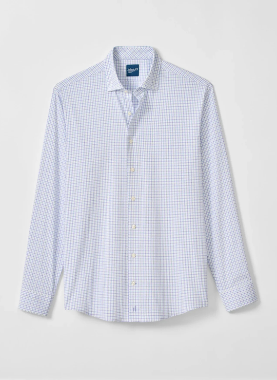 Briney Everyday Performance Button Down Shirt In Thistle