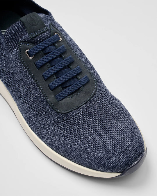 Knit Mesh Runner In Patriot