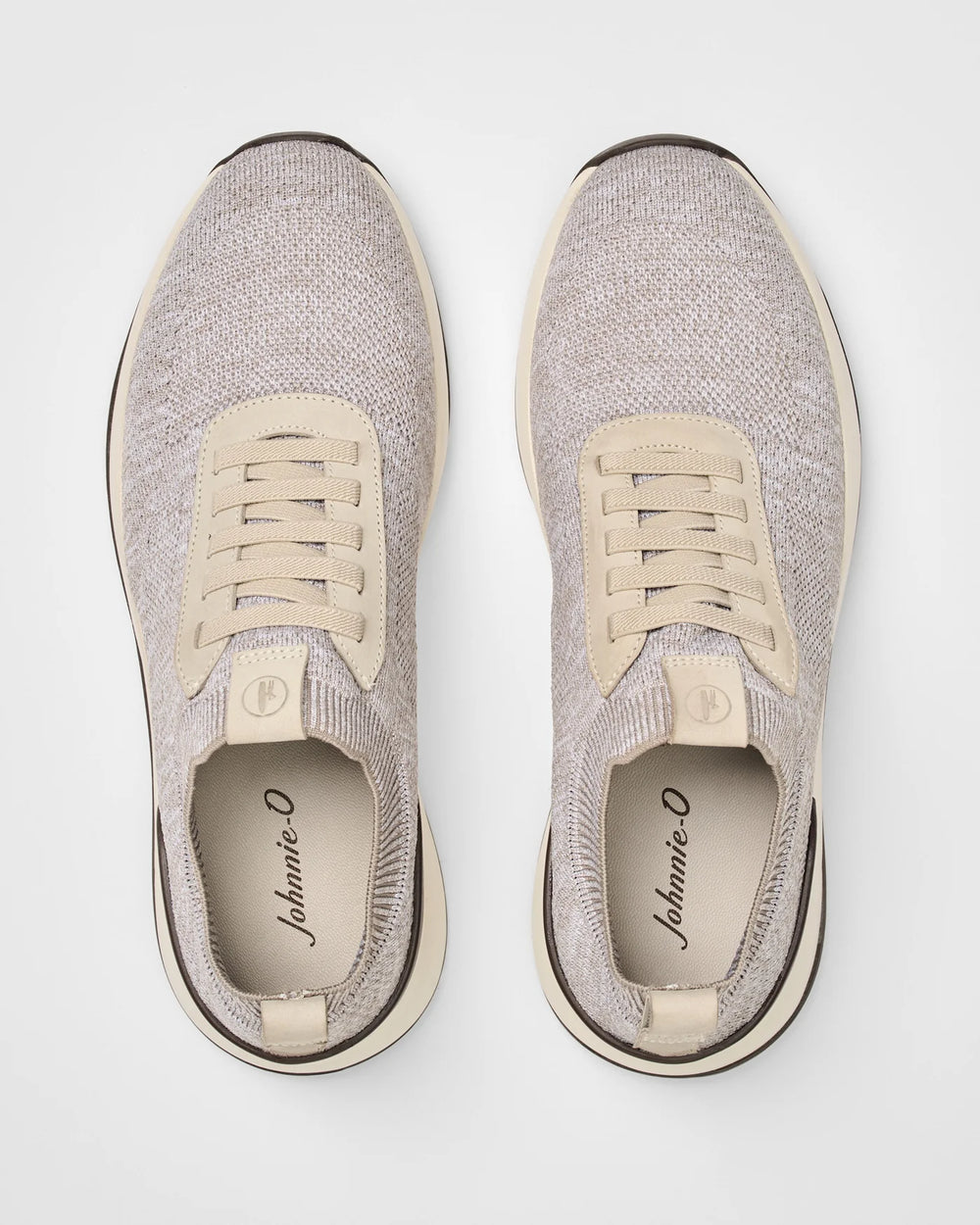 Knit Mesh Runner In Sand
