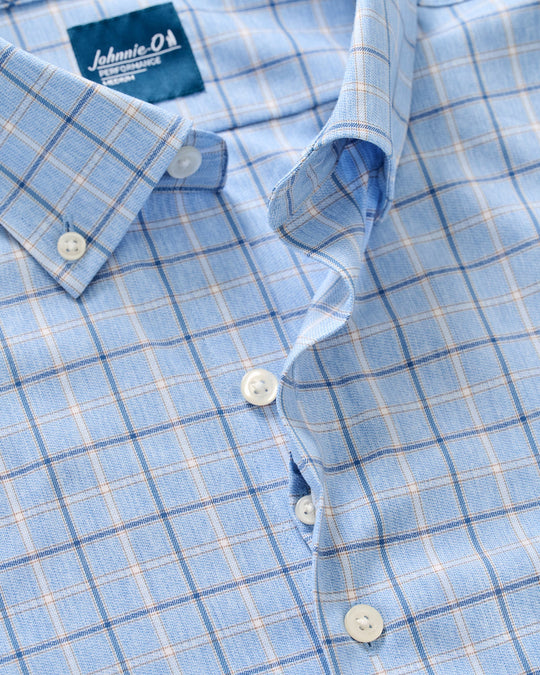Miramont Everyday Performance Button Down Shirt In Malibu