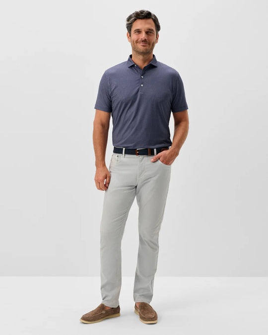 Carmel Sateen 5-Pocket Pant In Chrome