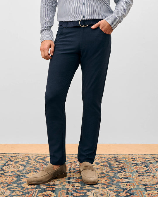 Gallegos Top Shelf 5-Pocket Pant In Navy