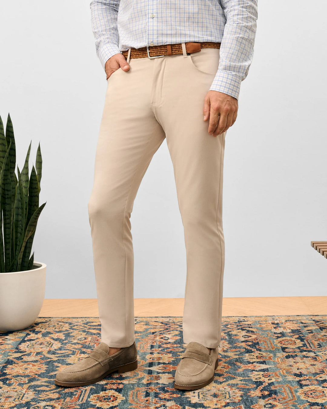 Gallegos Top Shelf 5-Pocket Pant In Stone
