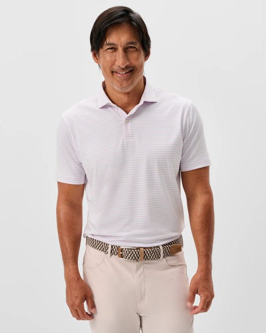 Rez Performance Jersey Polo In Lollipop