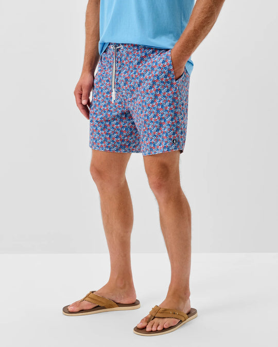 The Half Elastic 7" Surf Shorts In Navy