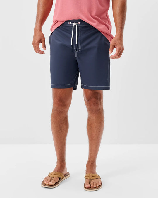 Arcata Half Elastic 7" Surf Shorts In Space