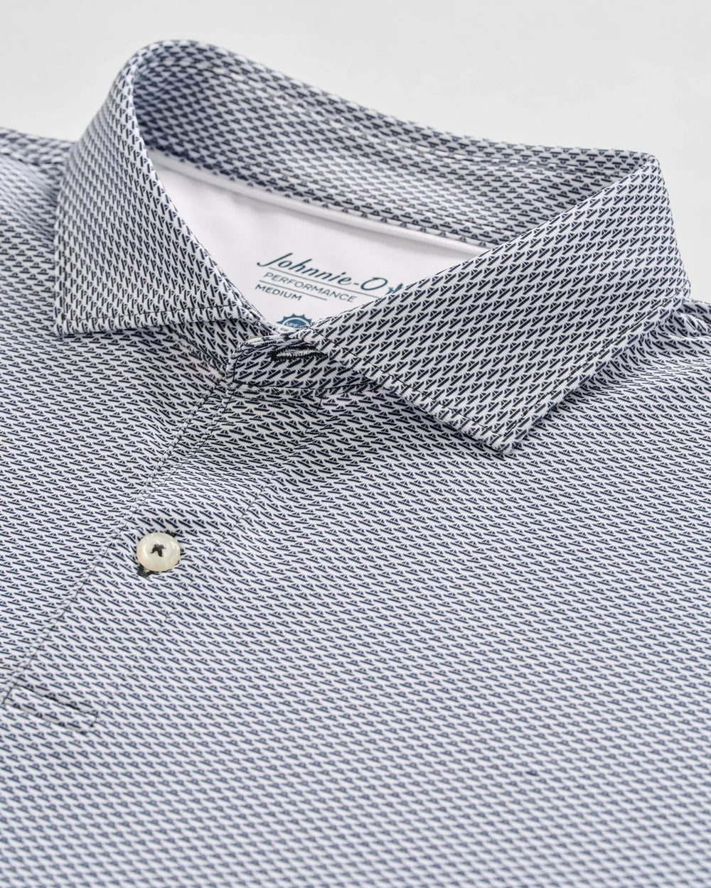 Performance Jersey Polo - Rud in Heather Black