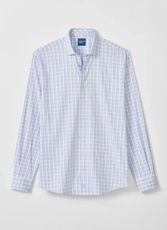 Salvadore Everyday Performance Button Down Shirt In White