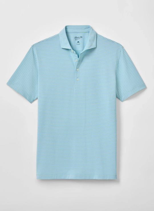 Stetsons Performance Mesh Polo In Macaw