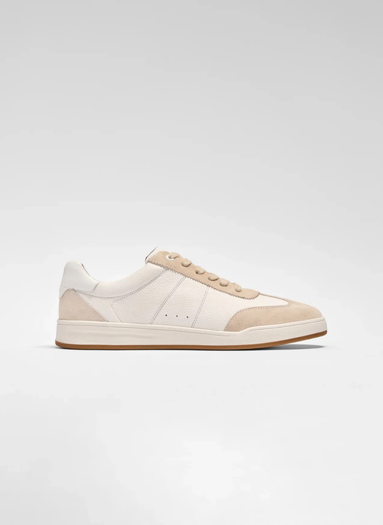Sure Shot Sneaker In White/Tan