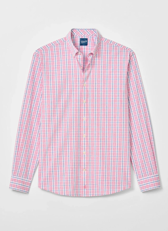 Tinsley Everyday Performance Button Down Shirt In Snapper
