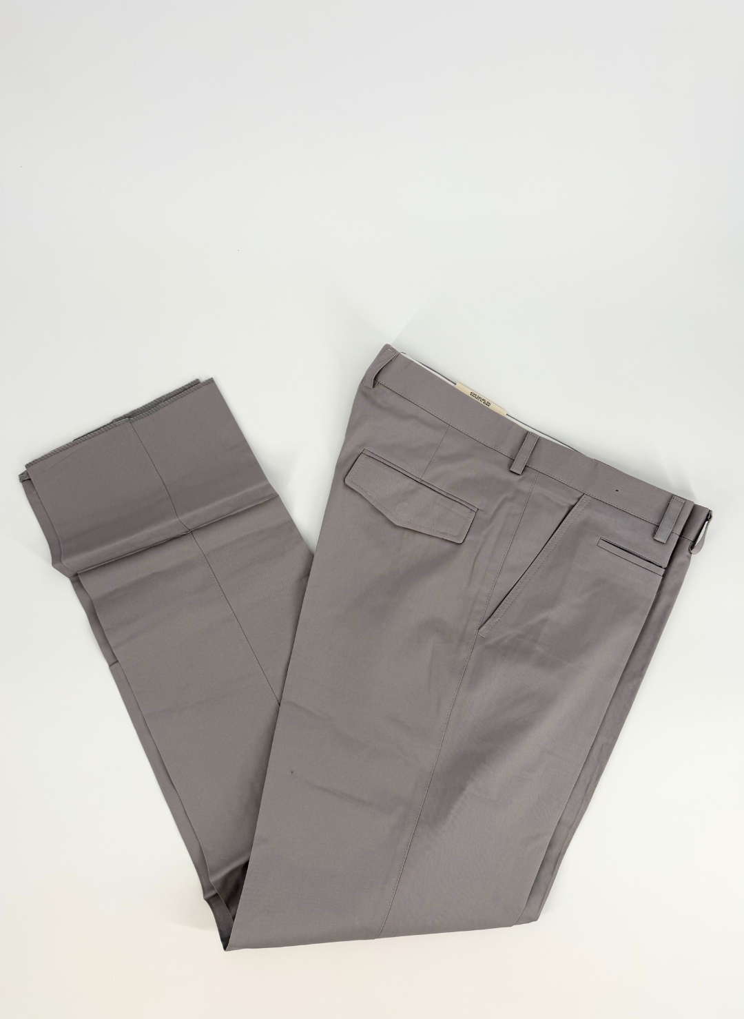 Cotton Chino Pant in Grey