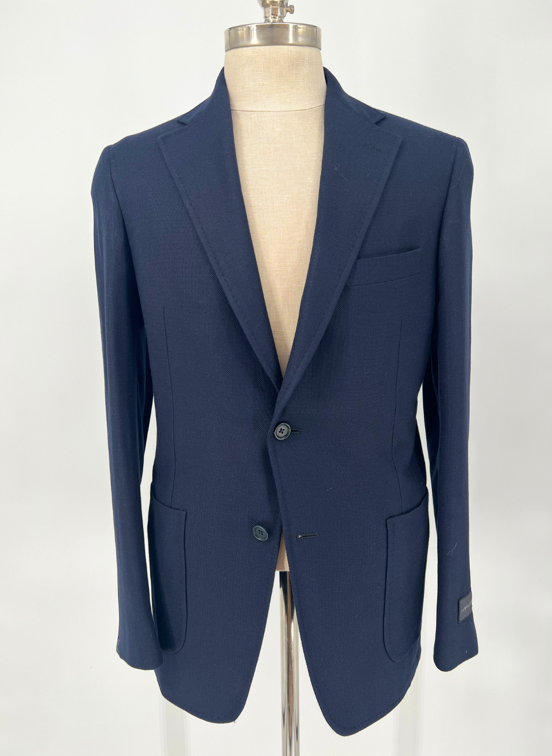 Navy Pique Sport Coat