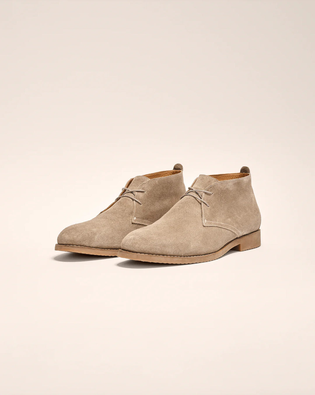 Johnnie-O J-Flex Suede Chukka Boot In Stone