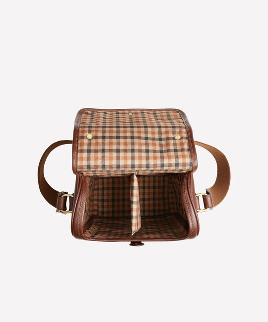 Ghurka Sidecar No. 286 In Vintage Chestnut Leather