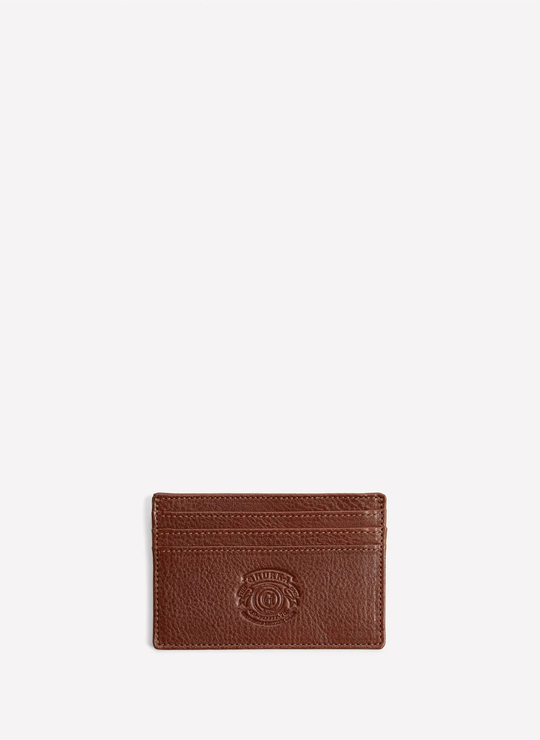 Slim Card Case No. 204 In Vintage Chestnut Leather