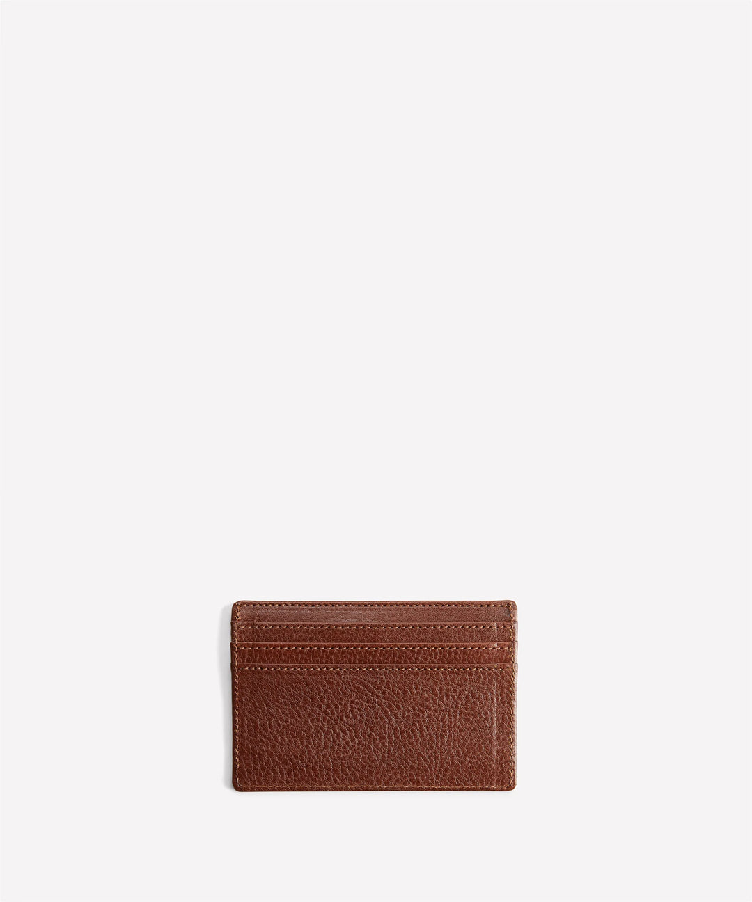 Slim Card Case No. 204 In Vintage Chestnut Leather