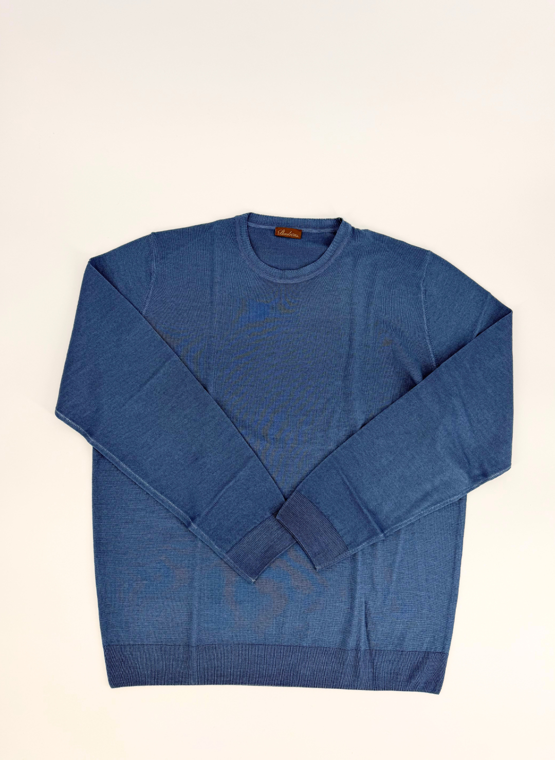 Merino Crewneck Sweater in Blue