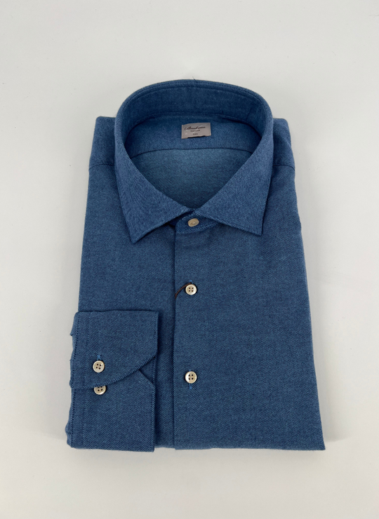 Stenströms Blue Flannel Shirt