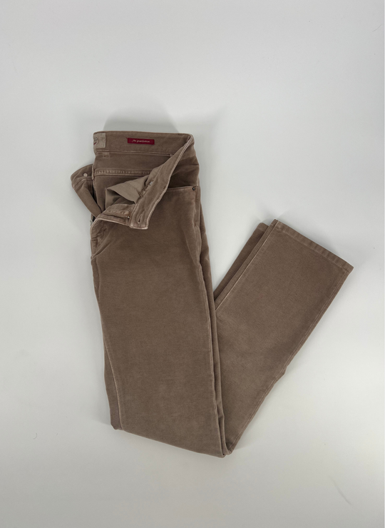 Teleria Zed Cobra Moleskin Five Pocket In Beige