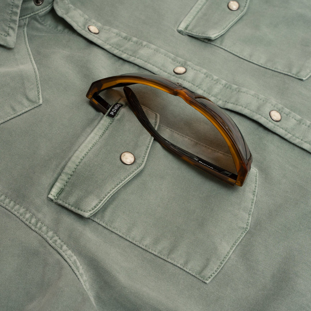 Poncho Ventura Denim Shirt